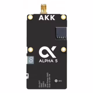 Видеопередатчик (VTX) AKK Alpha 5W 5.8GHz 80CH (58G5VTX)