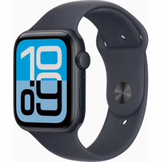 Смарт-часы Apple Watch SE 3 GPS + Cellular 44mm Midnight Aluminium Case with Midnight Sport Band - S/M (MEPH4RK/A)