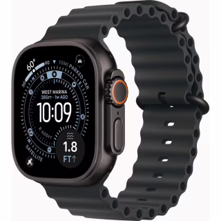Смарт-часы Apple Watch Ultra 3 GPS + Cellular 49mm Black Titanium Case with Black Ocean Band (MF0J4QP/A)