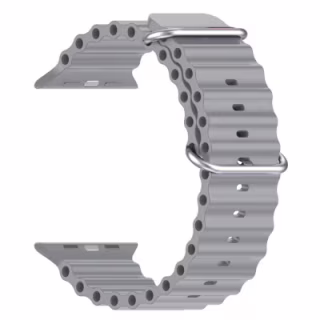 Ремешок для смарт-часов Armorstandart Ocean Band для Apple Watch 49/46/45/44/42 (Series 1-3) Cloudy Grey (ARM85141)