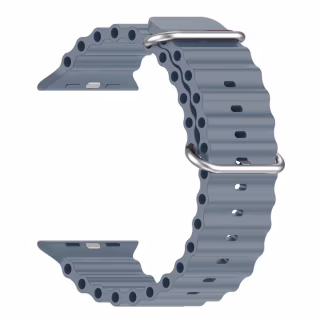 Ремінець до смарт-годинника Armorstandart Ocean Band для Apple Watch 49/46/45/44/42 (Series 1-3) Stone Lotus Blue (ARM74247)