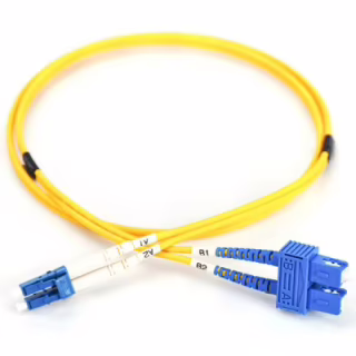 Оптичний патчкорд Digitus LC/UPC-SC/UPC,9/125,OS2,duplex,2m (DK-2932-02)