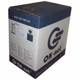 Кабель сетевой OK-Net U/UTP 305м cat.5E-SL patch AWG26 (КГПВ-ВП (100) 4*2*AWG26/7)