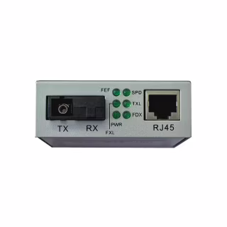 Медиаконвертер Step4Net 10/100Base-TX to 100Base-FX, SM, 1550nm, SC/PC, 20км (MC-D-0,1-1SM-1550nm-20)