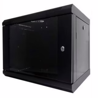 Шкаф настенный Hypernet 9U 19" 600x350 (WMNC-35-9U-FLAT-BLACK)
