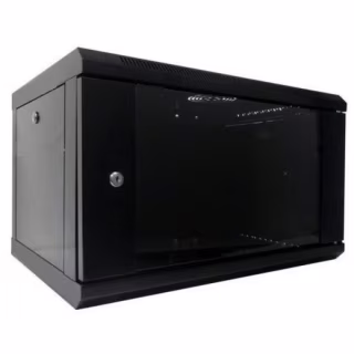 Шкаф настенный Hypernet 6U 19" 600x600 (WMNC66-6U-FLAT-BLACK)