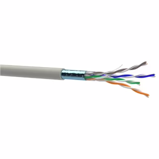Кабель сетевой OK-Net FTP 100м cat.5e (FTP-cat.5E) (КПВЭ-ВП (200) 4*2*0,51 / 100)