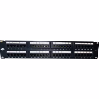 Патч-панель Atcom 19" 48 портов UTP cat.6 (P6048)