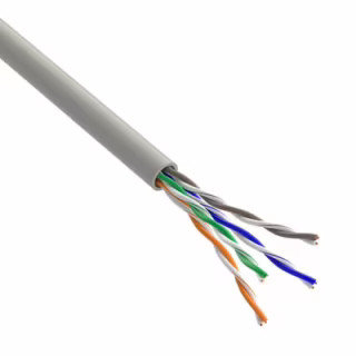 Кабель сетевой OK-Net UTP 100м cat.5e (U/UTP-cat.5Е-SL) (КПВ-ВП (100) 4*2*0,46 / 100)