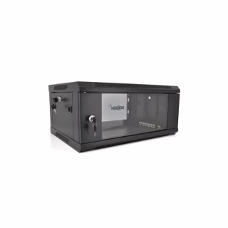 Шкаф настенный Merlion 4U 19" 600*600*279 (Ш*Г*В)мм, black (Ml3-6604 / 23524)