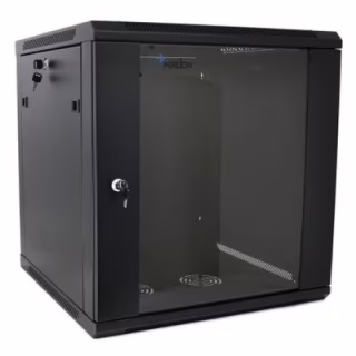 Шкаф настенный Merlion 27U 19" 600*600mm (Ш*Г)мм, black (Ml3-6627)