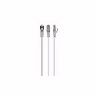 Патч-корд 1м S/FTP Cat 6A CU LSZH white Cablexpert (PP6A-LSZHCU-W-1M)