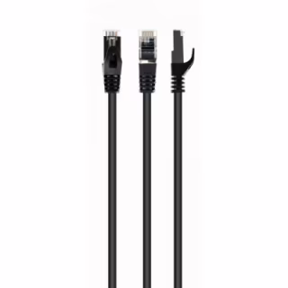 Патч-корд 10м S/FTP Cat 6A CU LSZH black Cablexpert (PP6A-LSZHCU-BK-10M)