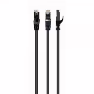 Патч-корд 15м S/FTP Cat 6A CU LSZH black Cablexpert (PP6A-LSZHCU-BK-15M)