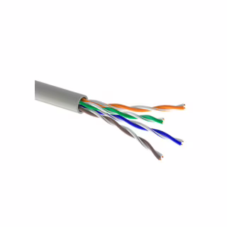 Кабель мережевий OK-Net UTP cat.5e 100м (U/UTP-cat.5Е) (КПВ-ВП (350) 4*2*0,50 / 100)