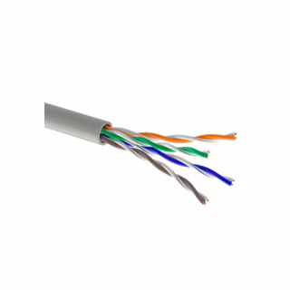 Кабель сетевой OK-Net UTP cat.5e 100м (U/UTP-cat.5Е) (КПВ-ВП (350) 4*2*0,50 / 100)