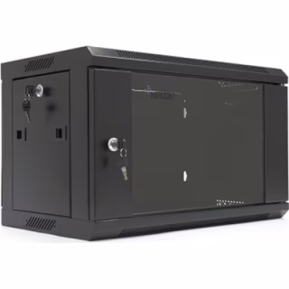 Шафа настінна Merlion 6U 19" 600*350*367 (Ш*Г*В)мм, black (MI3-6306 / 36527)