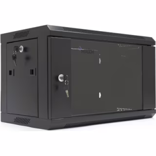 Шкаф настенный Merlion 6U 19" 600*350*367 (Ш*Г*В)мм, black (MI3-6306 / 36527)