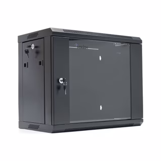 Шкаф настенный Merlion 9U 19" 600*350*500 (Ш*Г*В)мм, black (MI3-6309 / 36528)