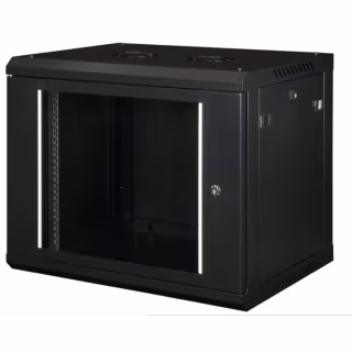 Шафа настінна Hypernet 12U 19" 600x450 ProLine (PL-WMNC-12U-BLACK)