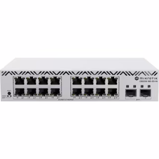 Коммутатор сетевой Mikrotik CSS318-16G-2S+IN