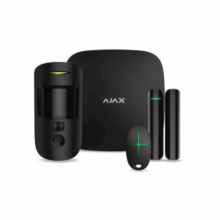 Комплект охранной сигнализации Ajax StarterKit Cam HDR black