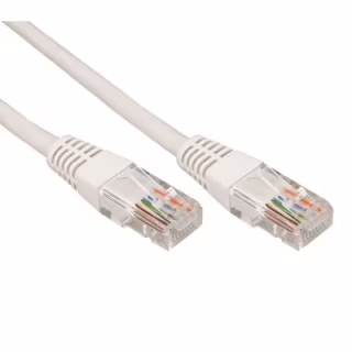 Патч-корд 0.25м, UTP, cat.5e, CU, 24AWG, gray Kingda (KD-PAUT3025GY)