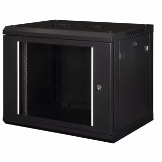 Шафа настінна Hypernet 4U 19" 600x450 (PL-WMNC-4U-BLACK)