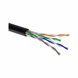 Кабель сетевой OK-Net UTP 305м cat.5e внешний (U/UTP-cat.5Е) (КПП-ВП (100) 4*2*0,50)