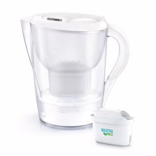 Фільтр-глечик Brita Marella XL Memo MXPro 3.5л (2л води) з фільтр-картриджем, білий (1052780)