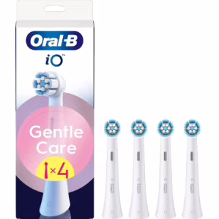 Насадка для зубної щітки Oral-B iO Gentle Care White 4ct (8700216199438)