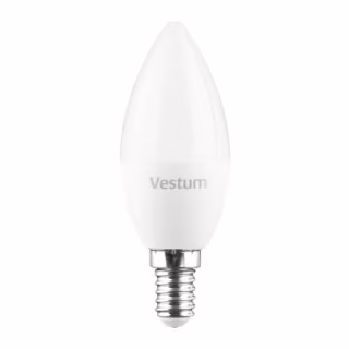 Лампочка Vestum LED C37 6W 3000K 220V E14 (1-VS-1304)