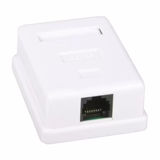 Комп'ютерна розетка Atcom RJ45 x1 UTP 5e (15253)