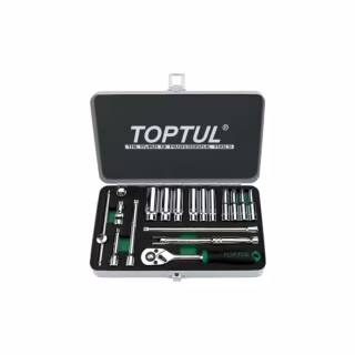 Набор инструментов Toptul дюймових 1/4" 18од. 3/16"-9/16" (GCAD1813)