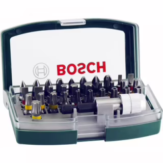Набор бит Bosch 32 шт + магнитный держатель (2.607.017.063)