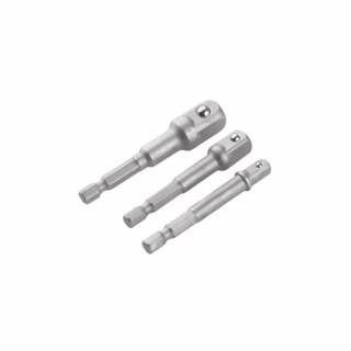 Адаптер для инструмента Tolsen комплект 1/4 ",3/8" x65мм 1/2 "x70мм, 3 шт (77864)