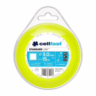 Жилка косильна Cellfast квадрат 3.0 x 15м (35-014)