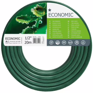 Поливочный шланг Cellfast ECONOMIC, 1/2", 20м, 3 слоя, до 20 Бар, -10…+50°C (10-001)