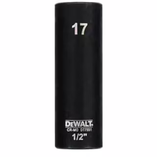 Торцева головка DeWALT IMPACT ударна довга 1/2 х 17 мм (DT7551)