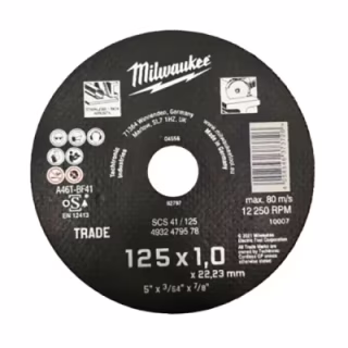 Круг відрізний Milwaukee по металу SCS 41/125x1, 125мм (4932479578)