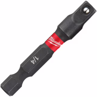 Адаптер для инструмента Milwaukee ShW с 1/4" HEX на 1/4" квадратный хвостовик (4932471826)