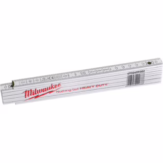 Линейка строительная Milwaukee складная деревянная, 2м (4932459302)