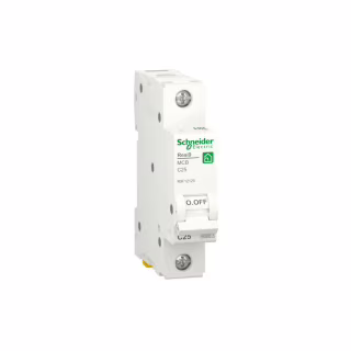 Автоматический выключатель Schneider Electric RESI9 6kA 1P 25A C (R9F12125)