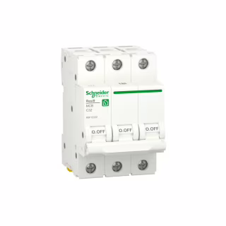 Автоматичний вимикач Schneider Electric RESI9 6kA 3P 32A C (R9F12332)