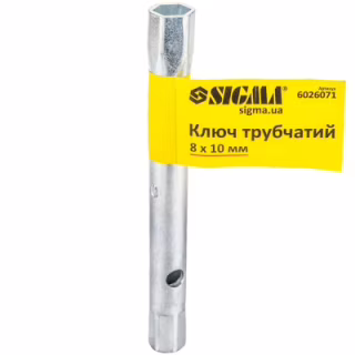 Ключ Sigma трубчатый 8x10мм (6026071)