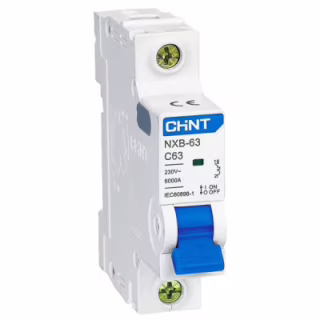 Автоматический выключатель CHINT NXB-63-1P-C1