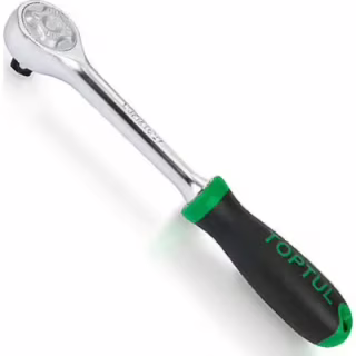 Тріскачка Toptul 1/2", 265 мм, 72 зубці, круговий перемикач (CJFM1627)