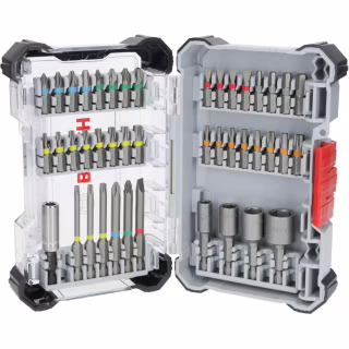 Набір біт Bosch Extra Hard Screwdriver Bit Set, 46шт, магнітний бітотримач, PH,PZ,T, SL, HEX, кейс (2.607.017.723)