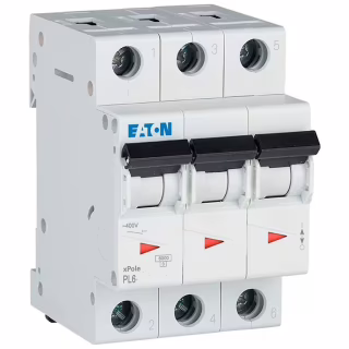 Автоматический выключатель Eaton 3-п. М3 С 63А PL6 6кА
