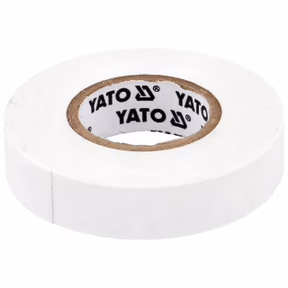 Изоляционная лента Yato 15 ММ X 20 М X 0,13 ММ, біла (YT-81596)